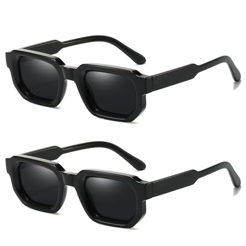 Polarized Square Quality Sunglasses for Men With 100% UV Protection Small Square Sun Glasses