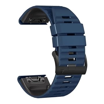 OUTVI Pulseira de relógio de 22 mm para garmin fenix 5 6 7 pro Solar Forerunner 965 955 935 745 epix Pro Gen 2 47 mm, apenas duas cores de silicone macio, ajuste rápido, 22 pulseiras de substituição