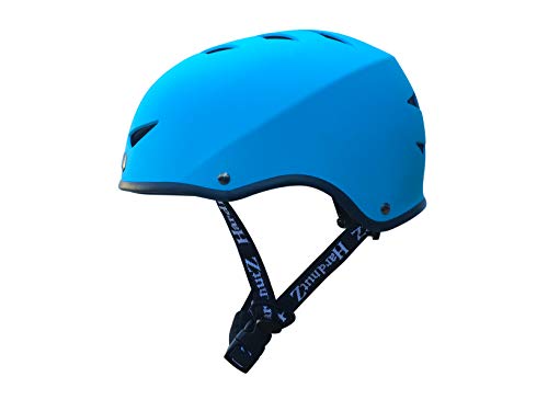 HardnutZ Casco de Ciclo de HN102u00a0Calle niños, Infantil, Color Azul Claro, tamaño 54-58 cm