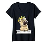 Photo Gallery donna cairn terrier cane testardo divertente maglietta con collo a v Photo Gallery donna cairn terrier cane testardo divertente maglietta con collo a v