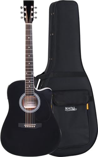 Classic Cantabile WS-10BK-CE Dreadnought Gitarre Set