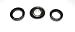 JSP BRAND Lower Steering Stem Bearing & Seal Kit Compatible with Honda OEM# 25-1460 99-14 TRX90 TRX200 TRX200D TRX250 TRX250EX00 TRX250R TRX300 TRX400EX 400EX TRX400X TRX450ER