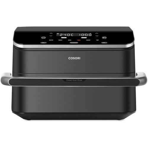 COSORI Freidora de aire, 10 litros, 8 en 1 Dual Blaze TwinFry con...