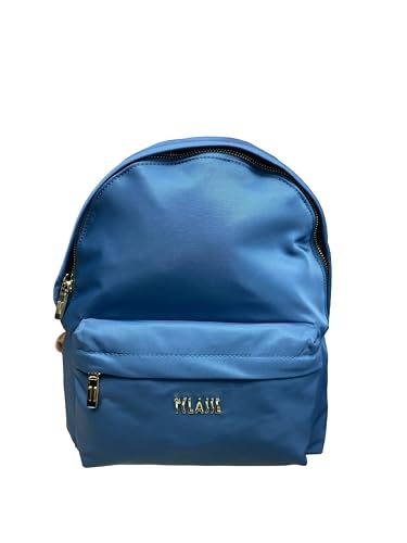 Alviero Martini 1A Classe Mochila PVC Coated Canvas, azul, 31 x 20 x 7 cm, correa ajustable, 2 bolsillos