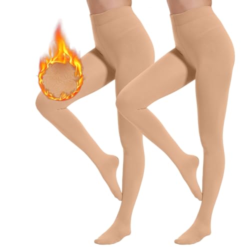 Collants thermiques femme : finis les frissons en hiver avec cette doublure polaire en peluche