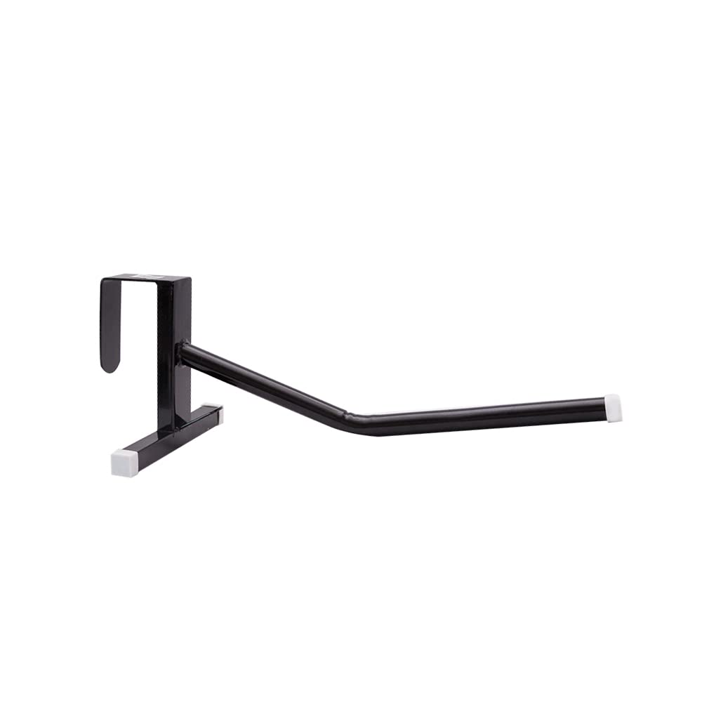 Single Arm Saddle Holder, Removable, Black, 17 cm High, Arm Length 44 cm