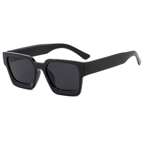 Lunettes de soleil carrées protection solaire totale et monture mixte décontractée
