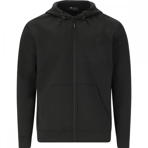  VIRTUS Taro M Technical Full Zip Hoody Black - S