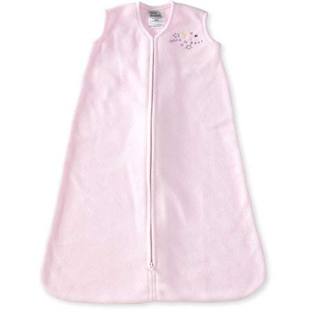 HALOSleepsack Micro-Fleece Wearable Blanket, TOG 1.0, Soft Pink, Medium
