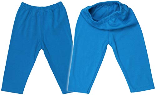 Image of ToBeInStyle Girl's 4 Pack Solid Color Lounging Casual Capri Pants Relaxed Fit