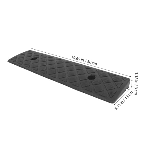 Rampas de caucho para carros Luxshiny 2 piezas miniatura 2