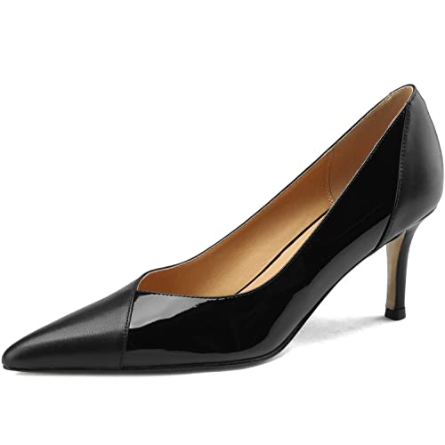 SHODENSE Women Sexy High Heels Stiletto Pumps Pointed Toe Slip On 3