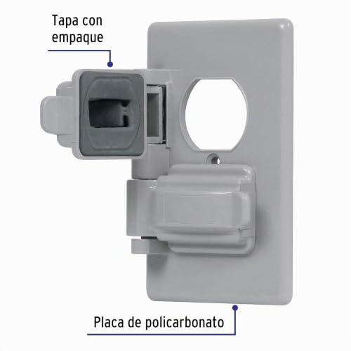 Tapa para contacto duplex 2 Imagen adicional