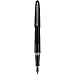 PILOT Metropolitan Collection Fountain Pen, Black Barrel, Classic Design, Medium Nib, Black Ink (91107)