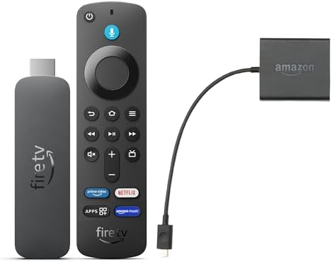 Amazon Fire TV Stick 4K Select con Amazon - Adaptador Ethernet