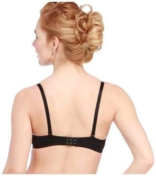 Image of Brachy Women's Padded Underwired Push up Bra BCA PULN02A 28B Deep Black