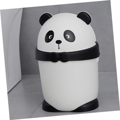 Caneca de basura rectangular multicolor para escritorio miniatura 5
