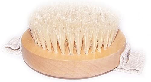 Generic - Brosse pour le Corps Brosse de Bain Poils Naturels, Brosse de Douche pour Améliorer la Circulation Sanguine et Fonctions Lymphatiques, éliminer la Cellulite de la Peau Morte