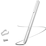 Pen for Remarkable 1/2 Tablet Notebook, Silber Stylus Marker Pen Ersatz, EMR Stylus, Keine Aufladen erforderlich/Eingebauten Radiergummi/Einrichtung, EMR-Geräte-kompatibel