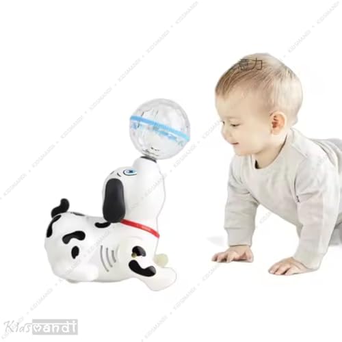 Image of Kids Mandi Dancing Dog Electronic Pet Toy | Interactive Moving Dog Toy with Music & Lights for Kids