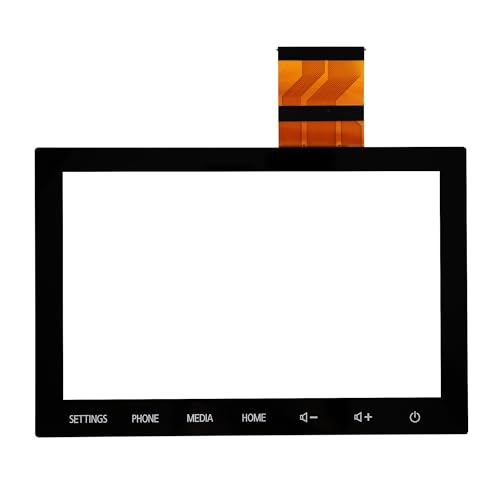 Digitizer in vetro touch screen compatibile con Mitsubishi Outlander 8 Navigation Touchscreen di ricambio 8740A103 8740A098 senza LCD