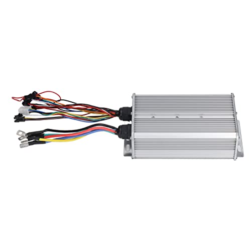 Dioche 60A Controller 72V 48V 72V 60A Electric Bicycle Controller DualMode 18-Transistor Sine Wave Adaptor for Electric Scooter Lithium Battery Retrofit Accessories