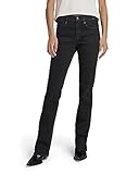 attacc low straight jeans Reißverschluss G-STAR RAW Damen Noxer Bootcut Jeans, Blau (worn in midnight black od D21437-A634-G117), 30W / 30L