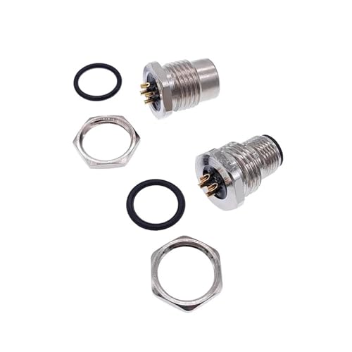 Conector M12 hembra 4 pines soluciona cortes de señal en panel M16 4