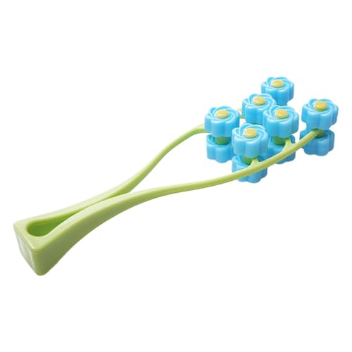 Y -fällige Gesichtsmasseur - 3D -Blumenrolle, Massagewerkzeug | Manuelles Entspannungsgerät, festes Zubehör für Gesicht, tragbares Masseur für die Hautpflege