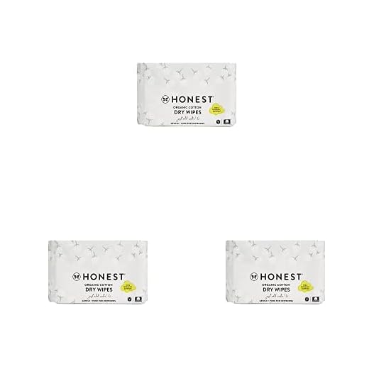 The Honest Company Dry Wipes, 48 Count (Pack of 3)