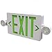 Halco 95006 - EV-EXC-GR-RC Indoor Exit Emergency Combination LED Fixture