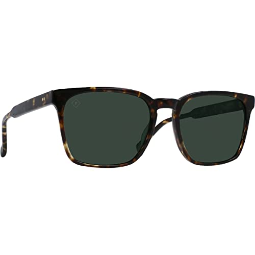 Raen Optics Pierce 55 Brindle Tortoise/Green Polarized One Size #TOP10