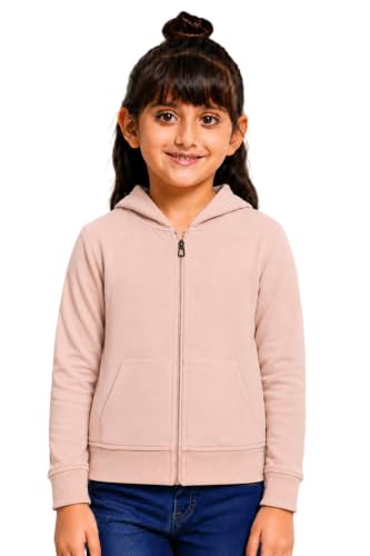Image of ADBUCKS Girl's Cotton Hooded Sweatshirt