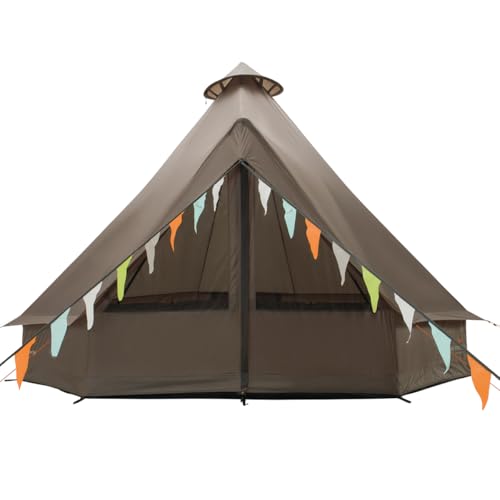 Carpa tipi Easy Camp para 7 personas resistente al agua miniatura 5