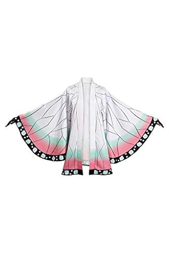 NoryNick Kochou Shinobu - Capa de kimono para cosplay de Halloween | Ya disponible en tu tienda friki favorita! En mundofriki.es!