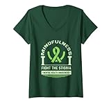 Photo Gallery donna combatti lo stigma salute mentale conta camicie salute mentale maglietta con collo a v Photo Gallery donna combatti lo stigma salute mentale conta camicie salute mentale maglietta con collo a v