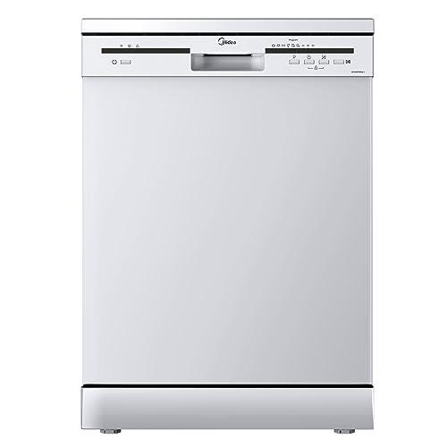 Midea MFD60S121W-IT Lavastoviglie Libera Installazione con 12 coperti, 6...