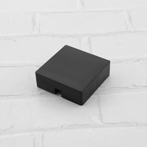 Image of SING F LTD 4pcs Slotted Square Car Jack Rubber Blocks 7.5 x 7.5 x 2.5cm Slotted Rubber Frame Rail Protector Square Pinch Welds Protector Lift Jack Pad for Toe Jack Axle Stands