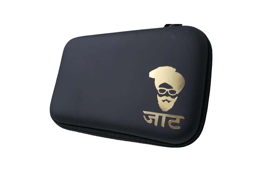 Jat Hard Disk Drive Case | Portable WD Shockproof Hard Disk Pouch | Water Proof & Shock Proof External Hard Disk Case for Seagate, Toshiba, WD,Sony, Transcend 2.5 inch,Black-image-49