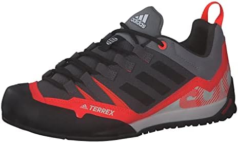adidas Terrex Swift Solo Approach trekking shoesUnisex, Grey Five/Core  Black/Solar Red : Amazon.com.be: Fashion