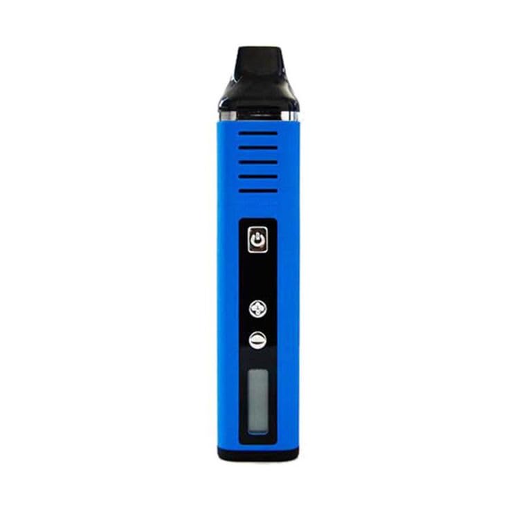 Anix Pathfinder II-Vaporizador de hierbas secas, Control de la temperatura 1800mAh Batería, cámara de calefacción de acero inoxidable grande 1g, Cigarrillo Electrónico V2 Herbal Vape Pen Kit (Azul)