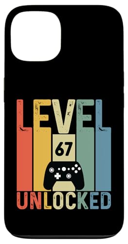 Level Sixty-Seven Unlock Video Game Meme 67 X}zP[X iPhone 13 p
