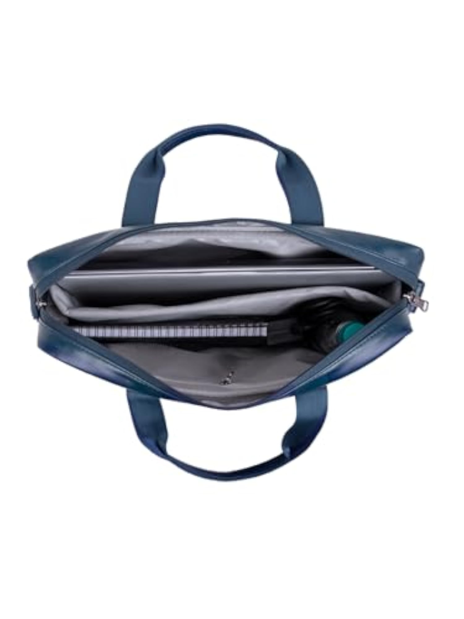 Men's PU Leather Messenger Bag for 14 Inch Laptop