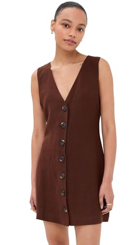 brown vest dress Hisdern Men's Brown Satin Suit Vest Formal Wear S