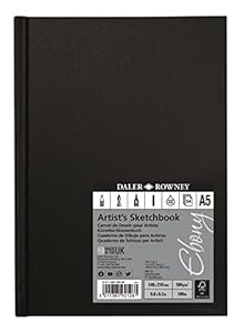 Daler Rowney Ebony A5 Skizzenbuch