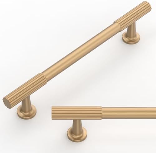 10 Pack Champagne Bronze Cabinet Pulls 5 Inch(128mm) Kitchen Cabi...