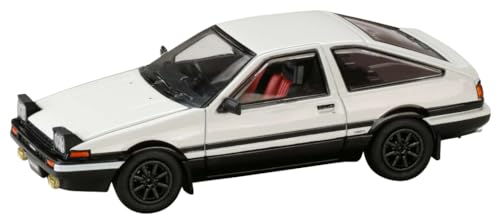 Toyota Sprinter Torreno GT APEX AE86 1/64 voiture miniature JDM blanc noir
