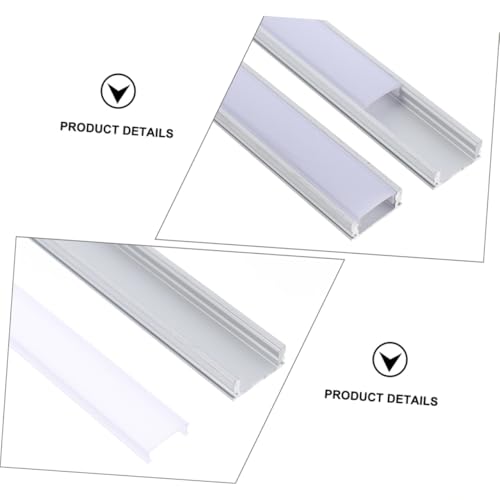 Boîtier aluminium kit de canaux Alipis en U avec diffuseur LED haute durabilité