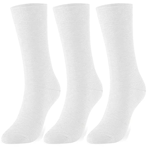 Men's Dress Socks Classic Business Casual Solid Premium Socks