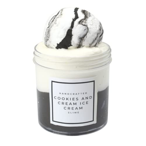 Cookies and Cream Ice Cream Slime (SCENTED) Handmade